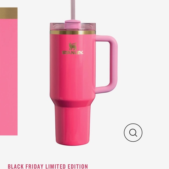 Limited Edition Paradise Pink 40oz Stanley Quencher H2.0 Flowstate Tumbler - Picture 10 of 11